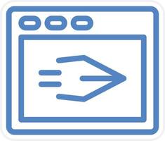 Web Design Vector Icon Style