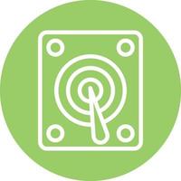 Hard Disk Vector Icon Design