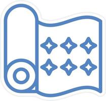 Fabric Vector Icon Style