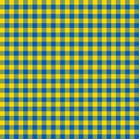 small gingham pattern made of Ukrainian flag stripes photo