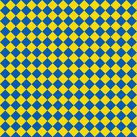 blue and yellow seamless diagonal checkerboard pattern photo