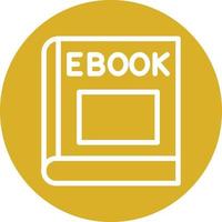 Ebook Vector Icon Design