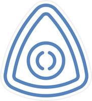 Chalk Vector Icon Style