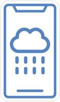 Weather App Vector Icon Style