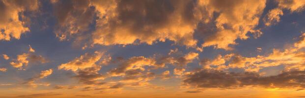 The First Rays of Dawn Illuminate the Morning Sky, Sky replacement - technology photo