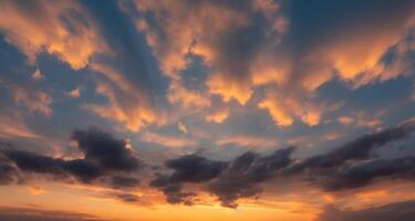 A Clear and Bright Summer Sky Radiates Tranquility, Sky replacement - technology photo