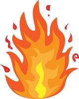 Fire flame art vector