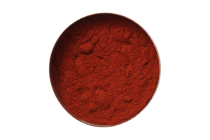 Red seasoning isolated on a transparent background png