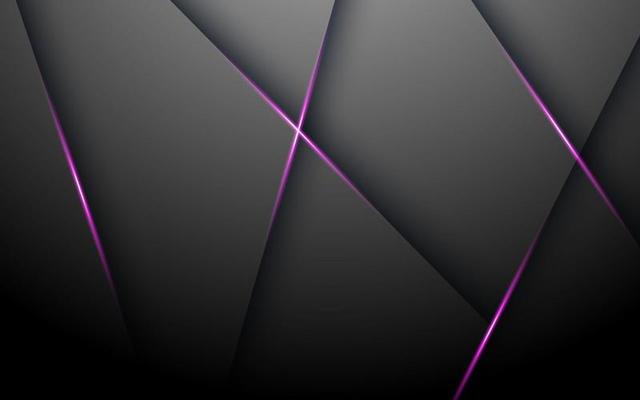 Vector abstract dark grey with pink light line and text on blank space for text design modern luxury futuristic background vector illustration