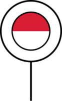 Monaco flag circle pin icon. png