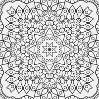 vector coloring geometric flower shapes pattern background