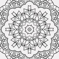 vector coloring geometric flower shapes pattern background