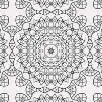 vector coloring geometric flower shapes pattern background