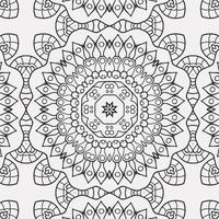 vector coloring geometric flower shapes pattern background