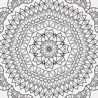 vector coloring geometric flower shapes pattern background