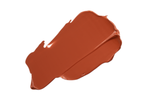 Realistic brown cosmetic cream isolated png