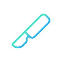 Scalpel pixel perfect gradient linear ui icon. Surgical instrument. Sterile and sharp medical tool. Line color user interface symbol. Modern style pictogram. Vector isolated outline illustration