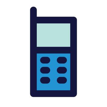 celullar of network connection fill icon style vector