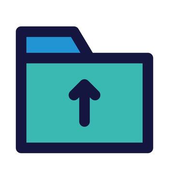 datos almacenamiento de red conexión llenar icono estilo vector