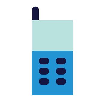 cellular of network connection flat icon style vector