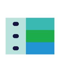 data server of network connection flat icon style vector