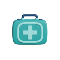 3d first aid kit icon png