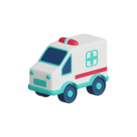 ambulans 3d ikon png