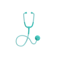 Gesundheit und medizinisch 3d Stethoskop Symbol png