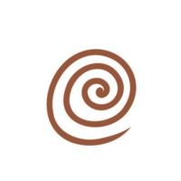 spiral illustration in doodle style png