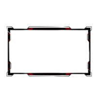 Online gaming screen panel and border design for gamers png