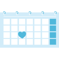 Date on calendar png
