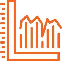 Graph Vector Icon Design
