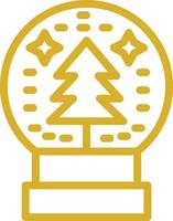 Design Snow Globe Icon Style vector