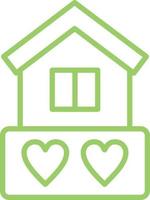 Dream House Vector Icon Design