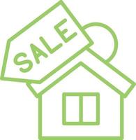 House Sale Vector Icon Design