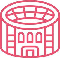 Stadium Vector Icon Design
