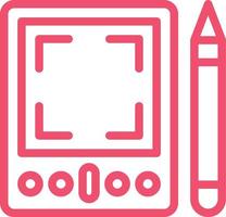 Tablet Vector Icon Style