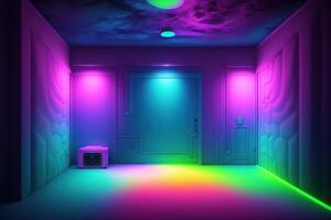 sound proof environment neon ambience by photo