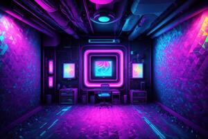 sound proof environment neon ambience by photo