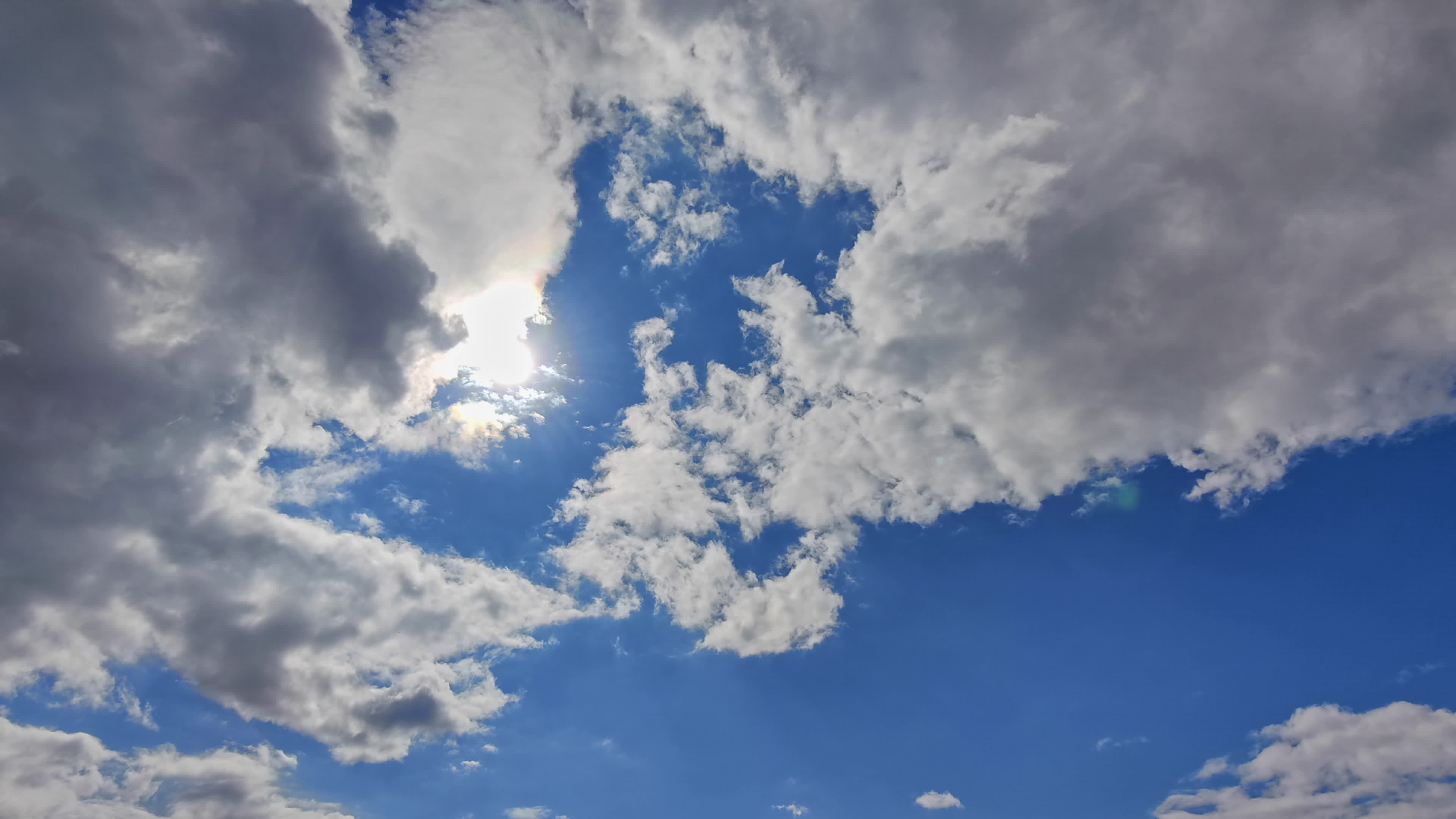 Wonderful Clouds moving Across Sky 22753111 Stock Video at Vecteezy