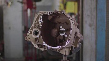 coche motor reparar en el taller video