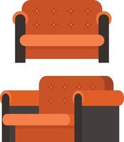 Various Types Of Sofas vector