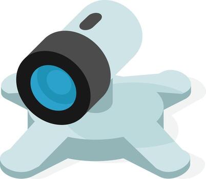 3D Style Graphics Of A Web Camera vector