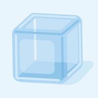 Vector Image Of An Ice Cube