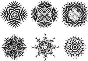 Decorative Rosette Elements In Vector Format