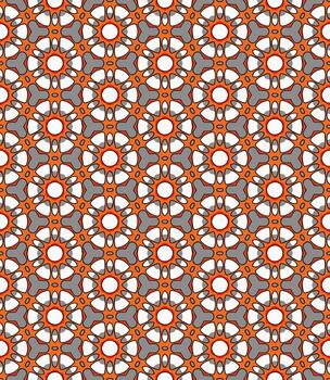 Multi color seamless abstract pattern. Background and backdrop. Multi Colored. Colorful ornamental design. vector