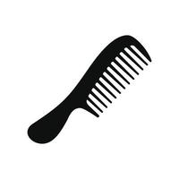 Comb icon isolated on white background vector