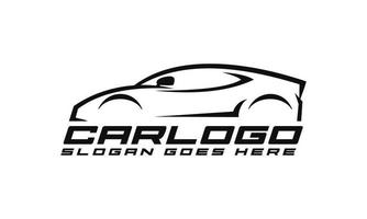 vector de diseño de logotipo automotriz de coche