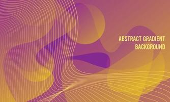 Abstract Gradient Lines Effect Background Banner vector