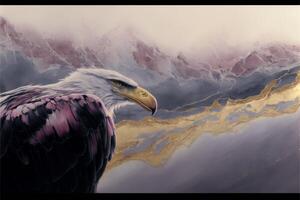 majestic eagle illustration. . photo